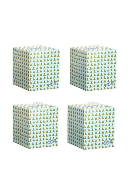Butik Kutu Mendil 4lü Set