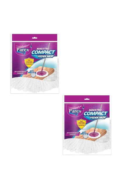 Parex Maestro Compact Yedek Mop x2'li Paket - Fiyatı, Yorumları