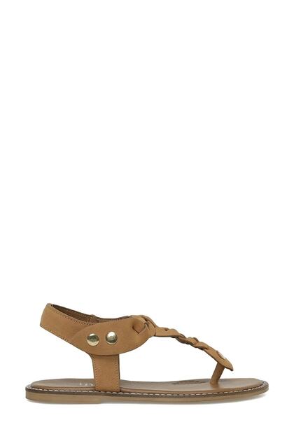 Nudi 3Fx Tan Women's Flat Sandals