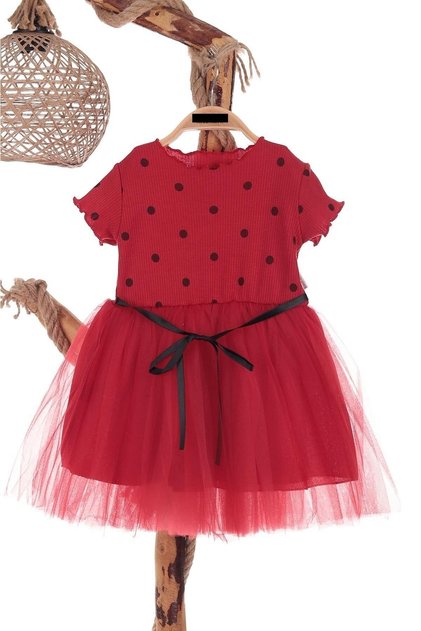 Baby Girl Polka Dot Tutu Summer Birthday Dress