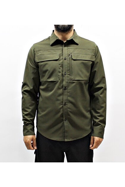 Khaki Flex Tactical Outdoor Tactical Shirt