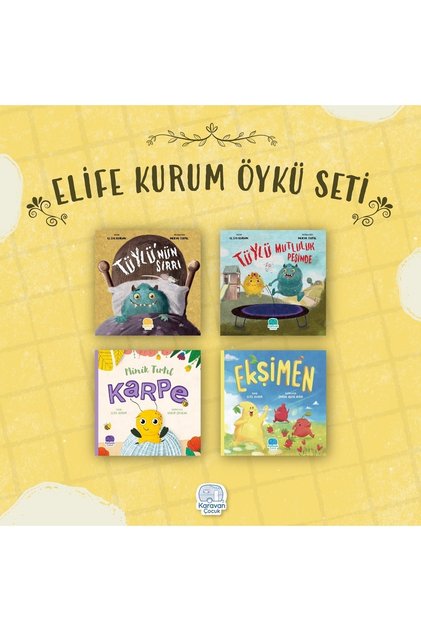 Elife Kurum Öykü Seti 4 Kitap