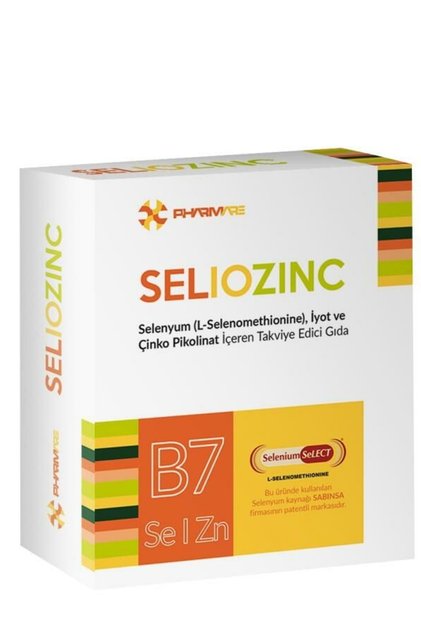 SELİOZİNC SELENYUM 30 KAPSÜL