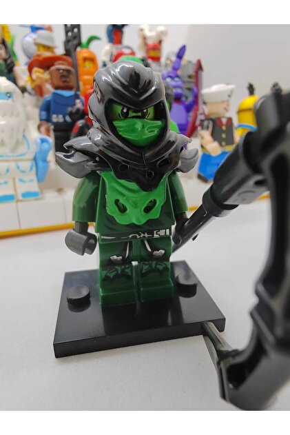 myminitoys Ninja Mini Figür Evil Green Ninja Moro N-16 - Fiyatı