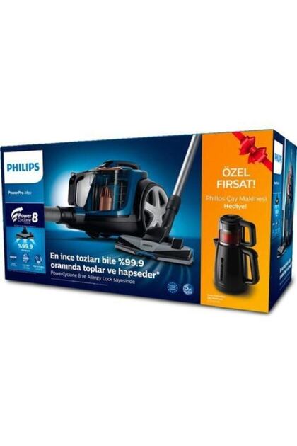 Fc9749/07 Powerpro Max Süpürge Hd7301/00 Çaycı Hediyeli