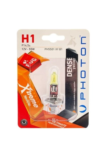 H1 Xtreme Yellow Limon Sarısı Far Ampülü 1 Adet