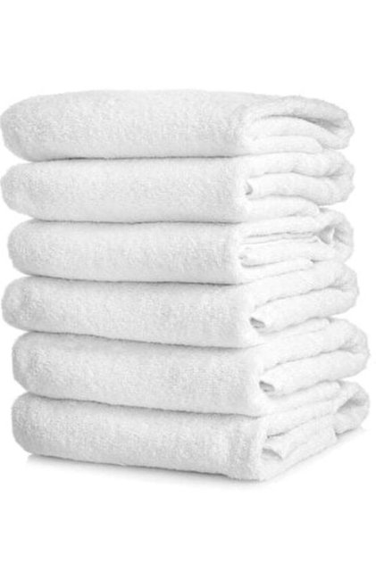 6 Pieces Hotel Sauna Massage Spa Bathroom Sports Towel 70x140 Cm Pieces 400 grams