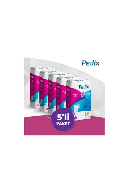 Mesane Pedi Unısex Büyük Boy Large (L) 50 Adet