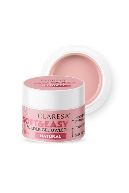 Gel de construcție Soft&Easy Natural 45g