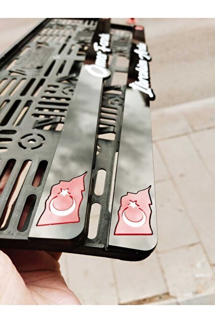 Aksaray Tasarım Atölyesi PLAKALIK İSİMLİ BAYRAKLI LAZER KESİM