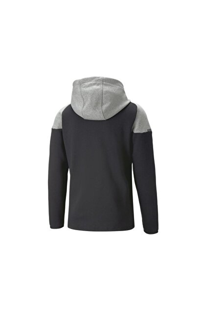 Puma Teamcup Casuals Hooded Jkt Erkek Futbol Ceketi 65798703 Siyah