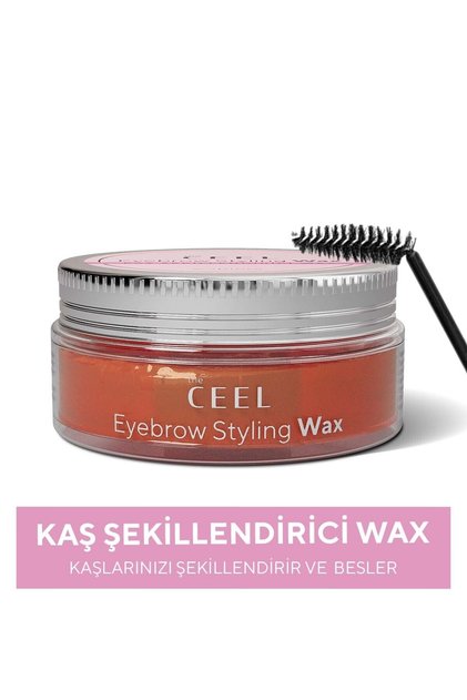 Kaş Şekillendirici & Sabitleyici Wax E Vitamini Glycerin Hint Yağı 50 ml
