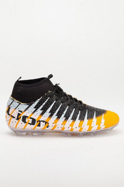 Unisex Socks Crampon Football Shoes Mustard Black