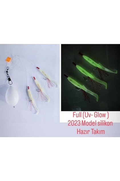 2023 Model Full ( Uv - Glow ) Top Arkası Silikon Hazır Takım