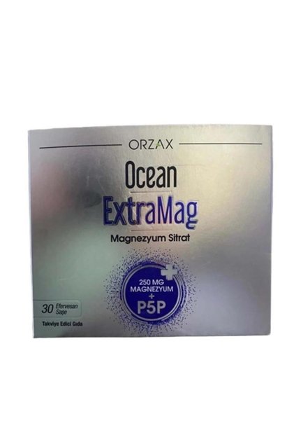 Orzax Ocean Extramag Magnezyum Sitrat Efervesan 30 Saşe