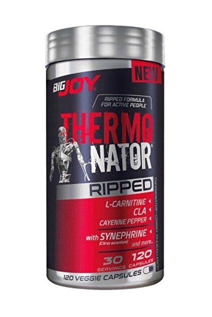 Bigjoy Sports Thermonator Ripped 120 Kapsül Yağ Yakıcı