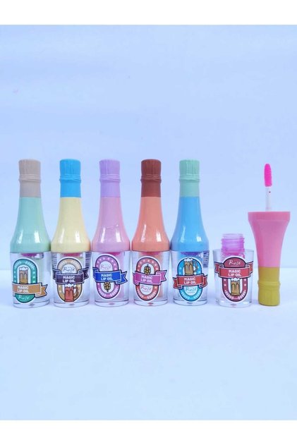 Rose Magıc Şampanya Model 6'lı Dudak Parlatıcı -Lip Gloss
