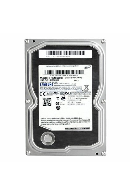Samsung 500gb Spinpoint Hd503hı 3,5