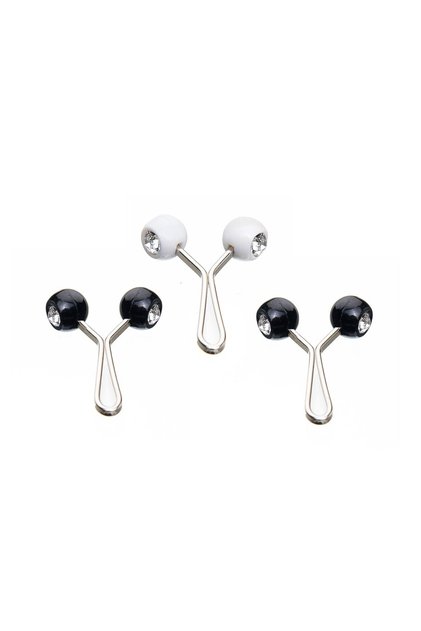 Clip pentru eșarfă și șal din 3 piese Crystal Stone