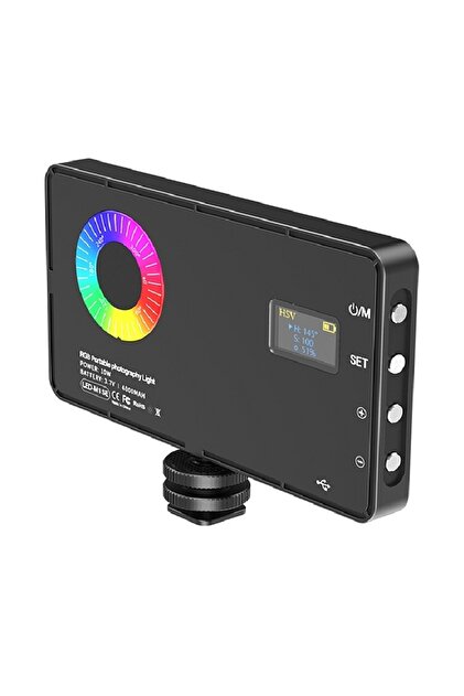 Deyatech RGB Led Işık 4000mAh Taşınabilir 8500k Fotoğraf & Video