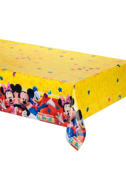 Mickey Mouse Masa Örtüsü 120x180 Cm Doğum Günü Partisi