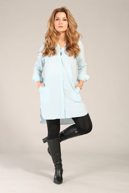Women's Tunic Shirt Mint
