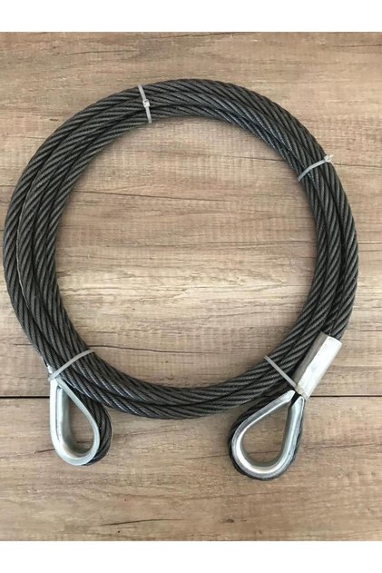traktör biçer 10 Metre 12 Tona Kadar Çekebilen Çelik Çekme Çeki Halat