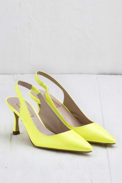 Elle Shoes MYELENE Sarı Fosfor Kadın Ayakkabı - 2