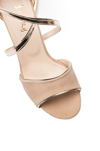 Deery Pudra Kadın  Klasik Topuklu Ayakkabı 00709ZPDRM01 - 3