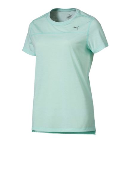 Puma S S TEE W Mavi Kadın T-Shirt 101119334 - 10
