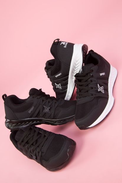 SOHO Siyah Kadın Sneaker 13575 - 2