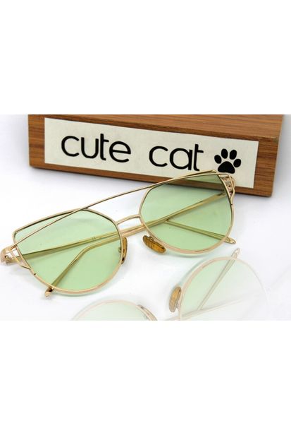 CUTE CAT Kadın Güneş Gözlüğü ccmstry - 4