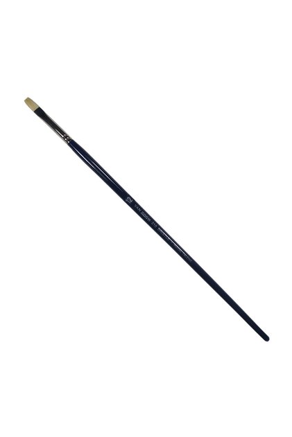 210 Series White Bristle Flat Cut Tip Brush No 12
