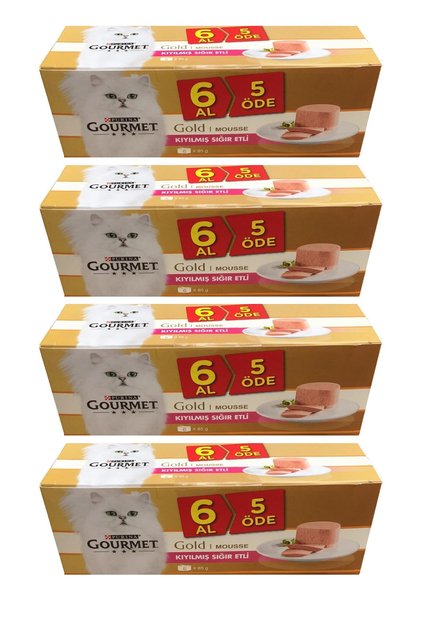 Gourmet Gold Kıyılmış Sığır Etli 85 gr x 6 Adet