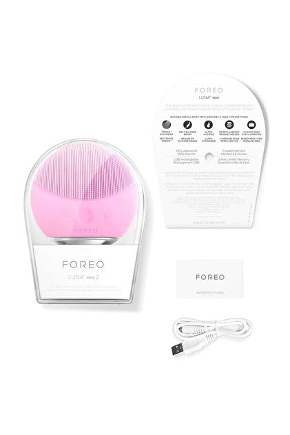 Foreo LUNA Mini 2 Yüz Spa Masajı ve Temizleme Cihazı - Pearl Pink