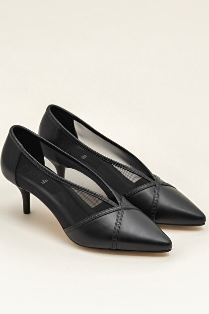 Elle Shoes MIKENNAA Siyah Kadın Ayakkabı - 2