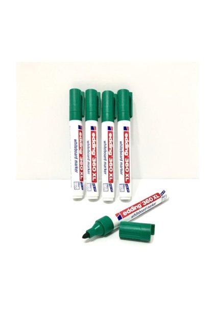 360xl Beyaz Tahta Kalemi Yeşil 5'li Paket