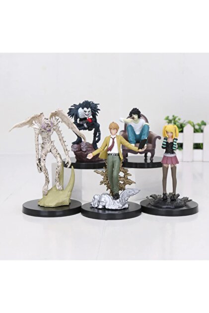 MaMa Kırtasiye Anime Death Note 5'li Set Figür Light, Ryuuk