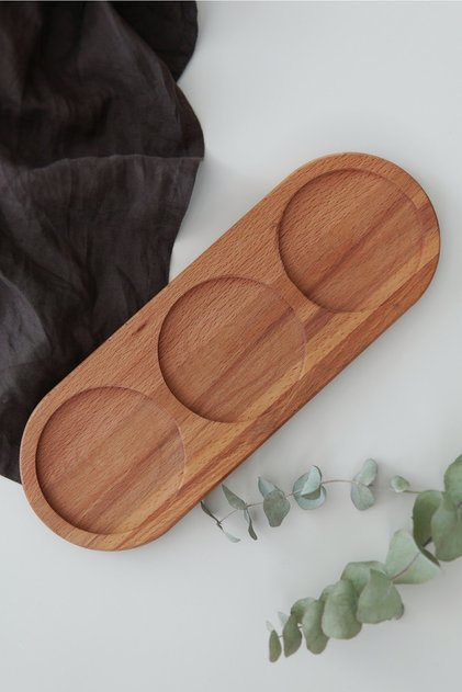 10,5 Cm Çap Ahşap Stant Yr.00001235