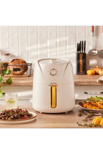KREM RENGİ AIRFRYER