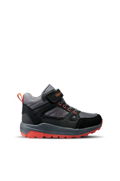 Kesha Unisex Kids Boots Dark Gray / Orange