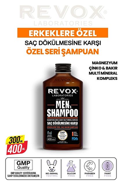 Revox Erkeklere Özel Saç Bakım Şampuanı - 1