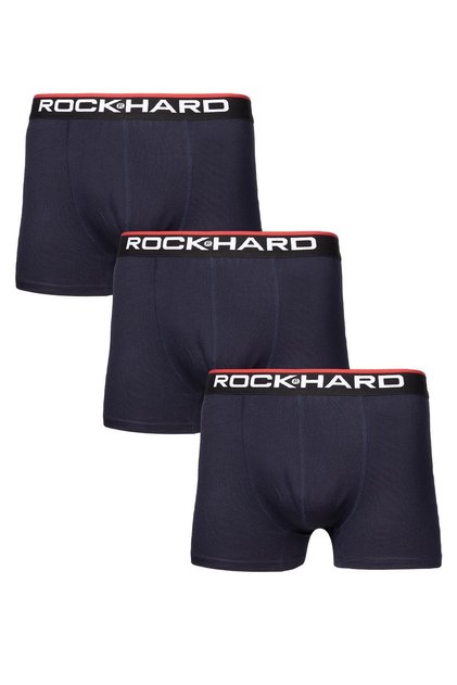 Erkek Lacivert Boxer Modal 3'lü Paket 7010-5