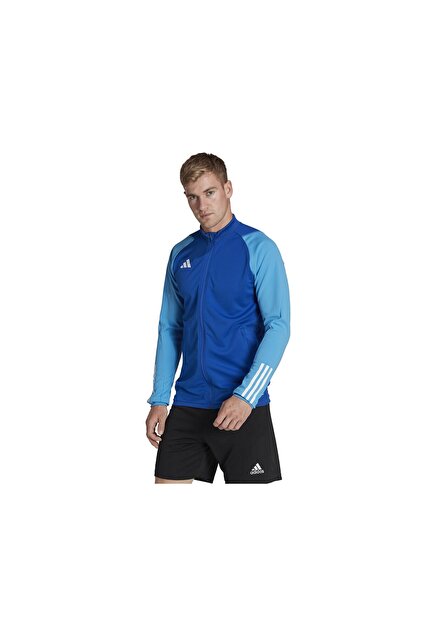 adidas Tiro23 C Tr Jkt Erkek Futbol Antrenman Ceketi HU1305 Mavi