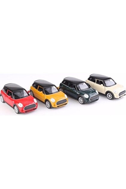 WELLY 1:38 Mini Cooper New Mini Hatch Çek Bırak Model Araba