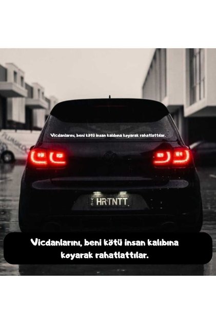 They eased their consciences by casting me as a bad person. Custom car vehicle lettering sticker
