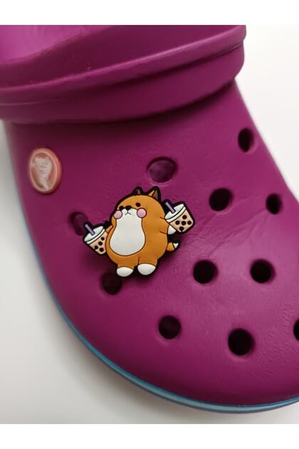 Crocs Terlik Süsü 911 Yeni Gelenler Içecek Kedi Animal
