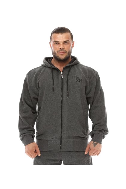 Jachetă sport de iarnă cu glugă, croială largă, 3626