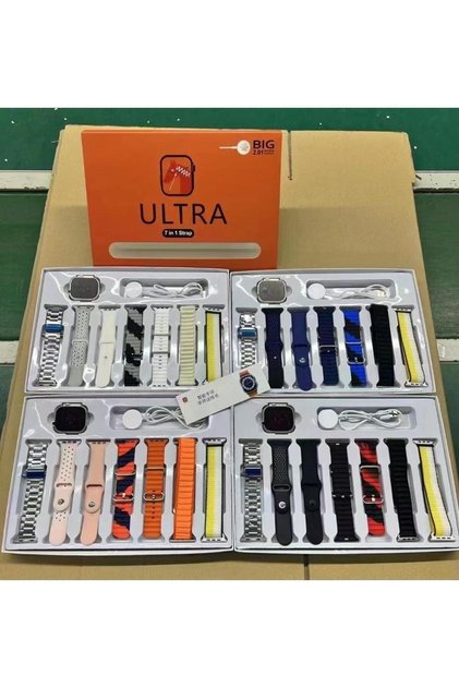 WATCH ULTRA 8 7 KORDON HEDİYELİ ....49 MM 2023....