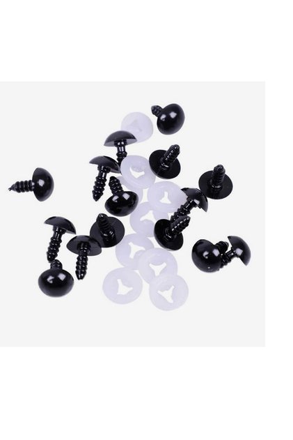Ochi negru interblocat 10 mm 5 perechi